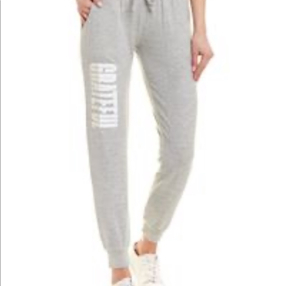 CHRLDR Grateful grey joggers